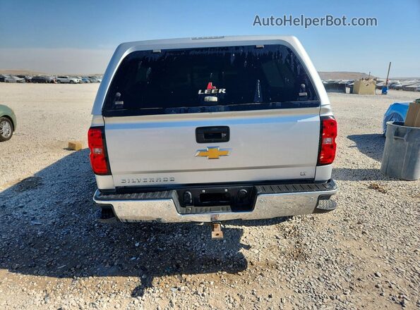 1GCUKREC9GF197258 2016 CHEVROLET SILVERADO Silver Rear view