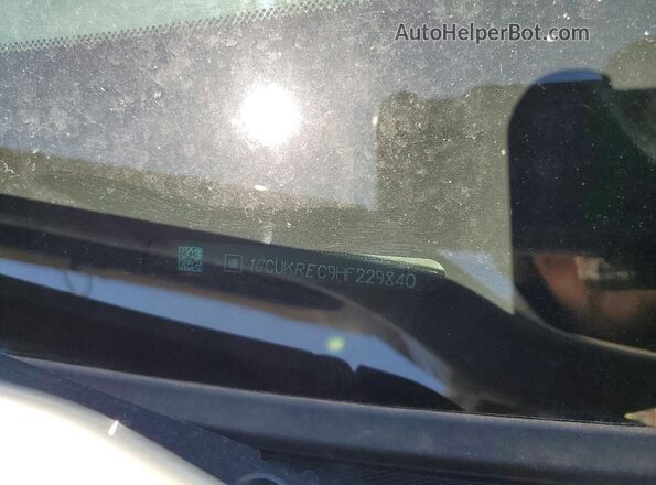 1GCUKREC9HF229840 2017 CHEVROLET SILVERADO Белый Вид подкапотного пространства