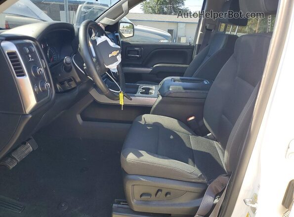 1GCUKRECXHF154419 2017 CHEVROLET SILVERADO White წინა სალონის ხედი