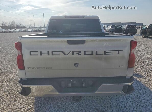 1GCUWCED3KZ110603 2019 CHEVROLET SILVERADO White უკანა ხედი