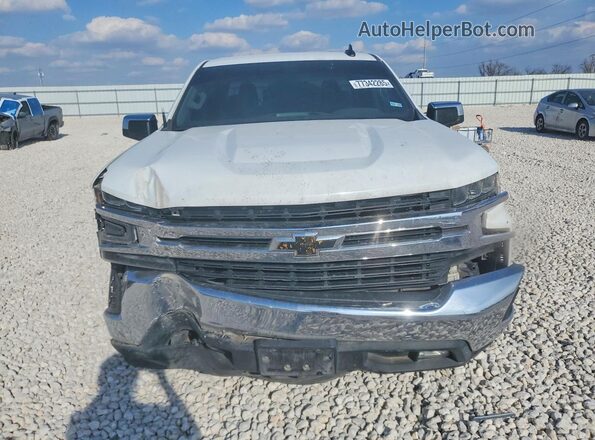 1GCUWCED3KZ110603 2019 CHEVROLET SILVERADO White წინა ხედი