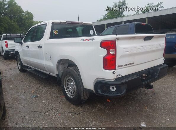 1GCUYAEF3KZ309800 2019 CHEVROLET SILVERADO White Tył lewy