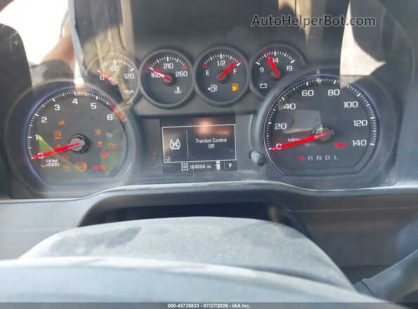 1GCUYAEFXKZ311611 2019 CHEVROLET SILVERADO White Vista de los asientos traseros