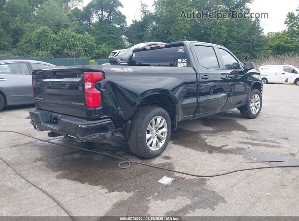 1GCUYBEF5MZ441840 2021 CHEVROLET SILVERADO Black Задня права чверть