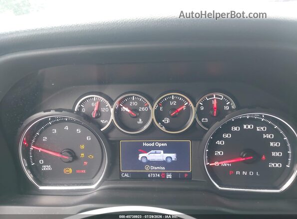 1GCUYBEF5MZ441840 2021 CHEVROLET SILVERADO Black Вид задніх сидінь