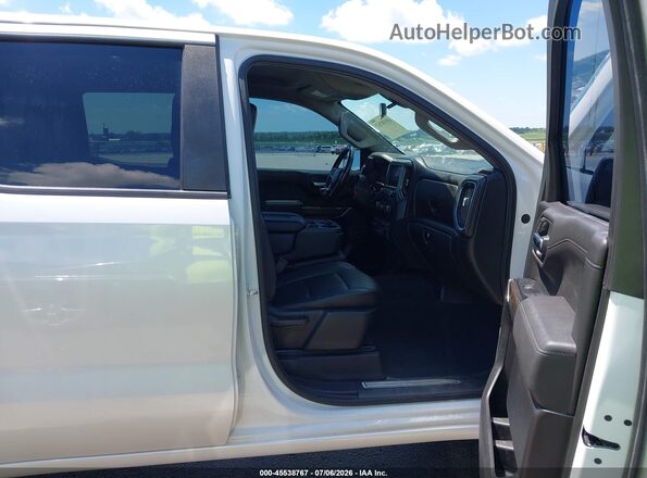 1GCUYDED0KZ189793 2019 CHEVROLET SILVERADO Белый Вид салона спереди