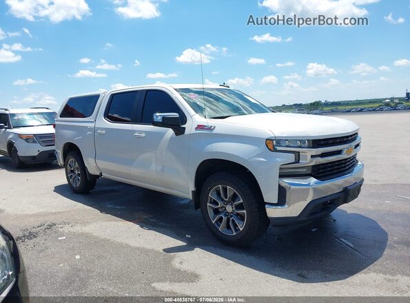 1GCUYDED0KZ189793 2019 CHEVROLET SILVERADO Белый Вид задней части салона