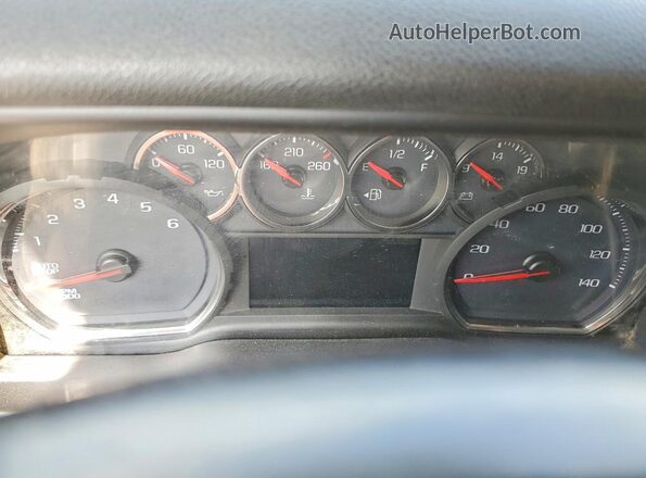 1GCUYDED0KZ214207 2019 CHEVROLET SILVERADO Silver Вид щитка приладів