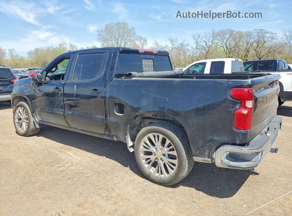 1GCUYDED0MZ417536 2021 CHEVROLET SILVERADO Black უკანა მარცხენა