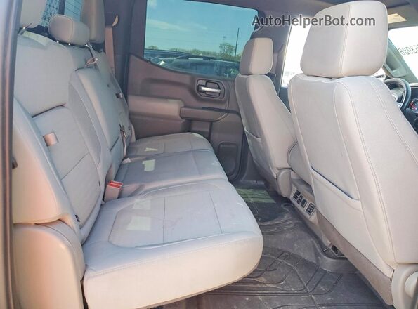 1GCUYDED0MZ417536 2021 CHEVROLET SILVERADO Black უკანა სავარძლების ხედი