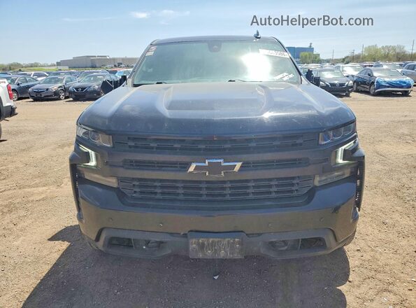 1GCUYDED0MZ417536 2021 CHEVROLET SILVERADO Black წინა ხედი