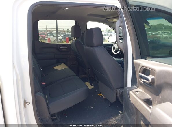 1GCUYDED1KZ226690 2019 CHEVROLET SILVERADO White Widok naklejki z numerem VIN