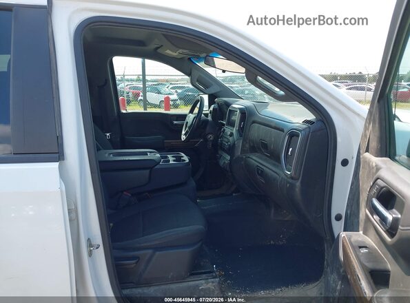 1GCUYDED1KZ226690 2019 CHEVROLET SILVERADO White Widok wnętrza z przodu