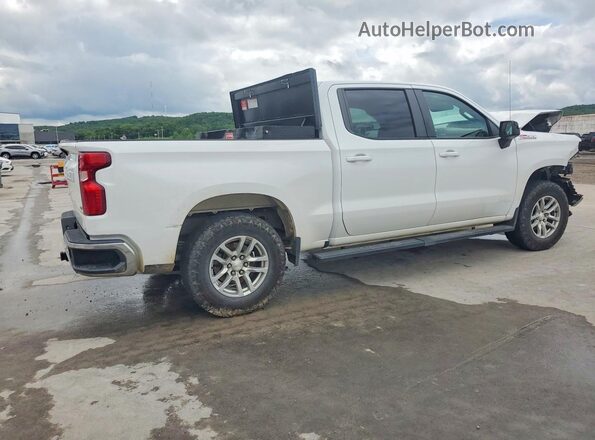 1GCUYDED1KZ357571 2019 CHEVROLET SILVERADO Белый Задняя правая четверть