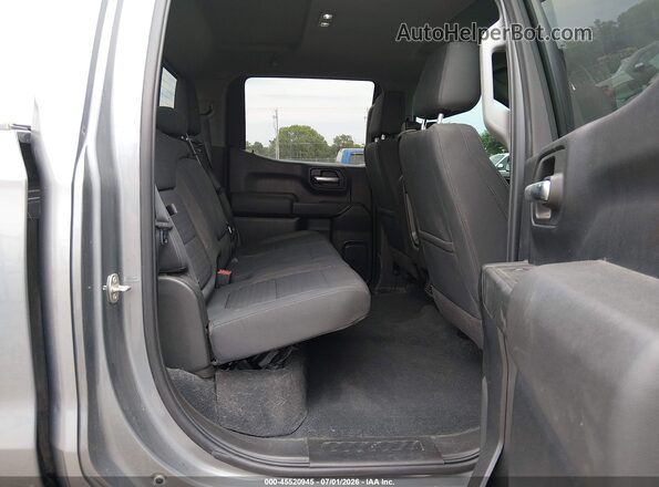 1GCUYDED1MZ182418 2021 CHEVROLET SILVERADO Gray Vista de la etiqueta del VIN