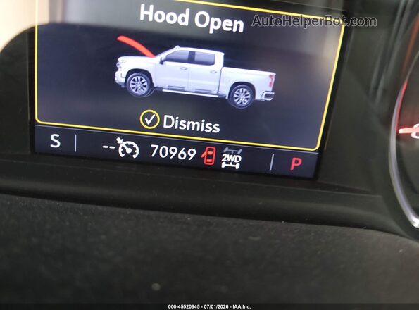 1GCUYDED1MZ182418 2021 CHEVROLET SILVERADO Gray 
