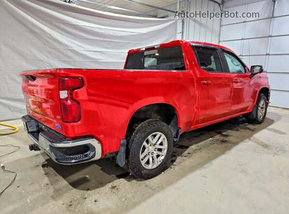 1GCUYDED2KZ151322 2019 CHEVROLET SILVERADO Red უკანა მარჯვენა