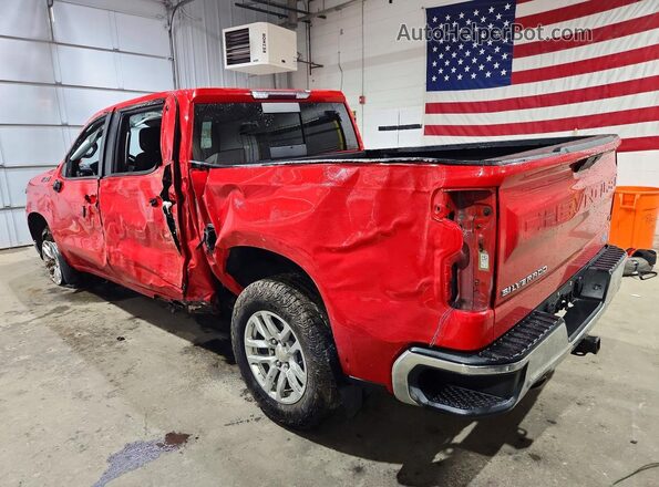 1GCUYDED2KZ151322 2019 CHEVROLET SILVERADO Red უკანა მარცხენა