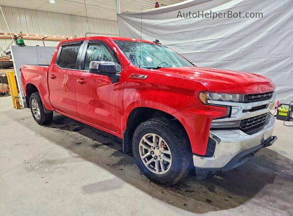 1GCUYDED2KZ151322 2019 CHEVROLET SILVERADO Red წინა მარჯვენა