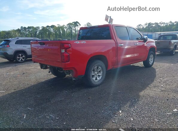 1GCUYDED2KZ278877 2019 CHEVROLET SILVERADO Red Հետևի աջ