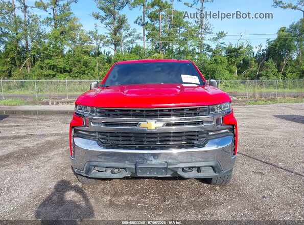 1GCUYDED2KZ278877 2019 CHEVROLET SILVERADO Red Դիմացի տեսք