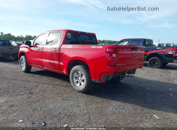 1GCUYDED2KZ278877 2019 CHEVROLET SILVERADO Red Հետևի ձախ