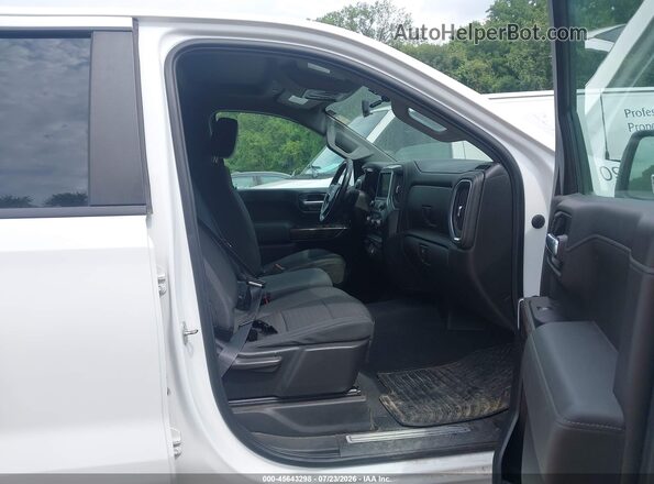 1GCUYDED3MZ238309 2021 CHEVROLET SILVERADO White Vista interior delantera