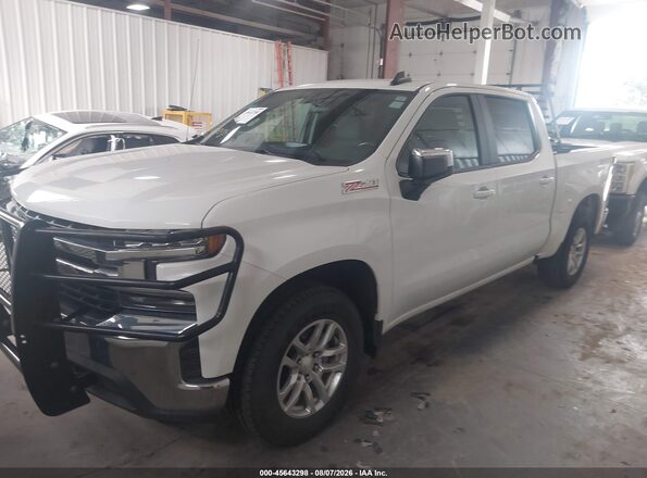1GCUYDED3MZ238309 2021 CHEVROLET SILVERADO White Vista tres cuartos delantera izquierda