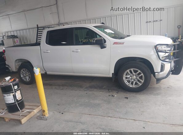 1GCUYDED3MZ238309 2021 CHEVROLET SILVERADO White Vista interior trasera