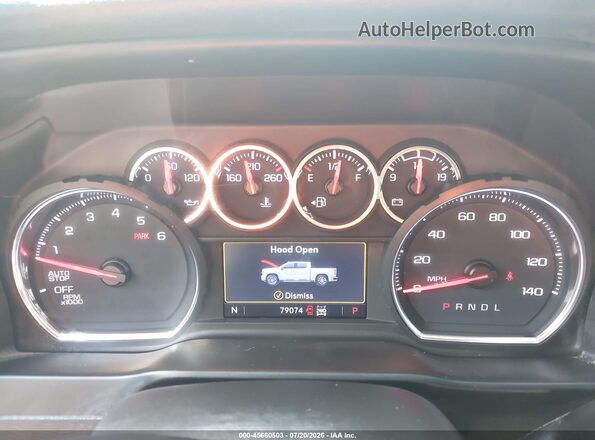 1GCUYDED4MZ355607 2021 CHEVROLET SILVERADO Blue უკანა სავარძლების ხედი