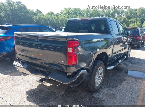 1GCUYDED4MZ355607 2021 CHEVROLET SILVERADO Blue უკანა მარჯვენა