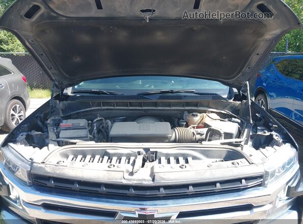 1GCUYDED4MZ355607 2021 CHEVROLET SILVERADO Blue უკანა ხედი