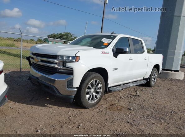 1GCUYDED5KZ160709 2019 CHEVROLET SILVERADO White Передня ліва чверть