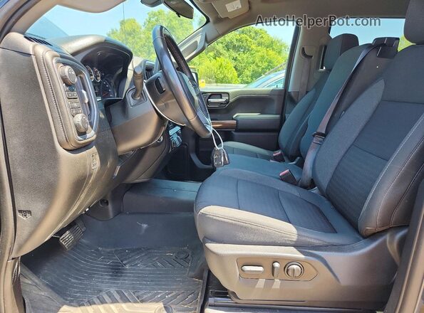 1GCUYDED5NZ179765 2022 CHEVROLET SILVERADO Gray წინა სალონის ხედი