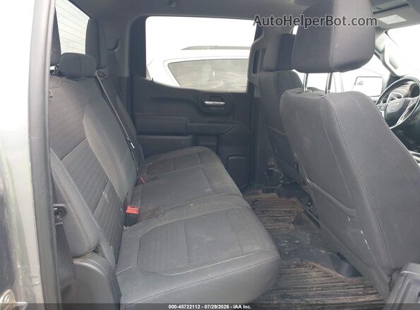 1GCUYDED6KZ179575 2019 CHEVROLET SILVERADO Gray VIN կոդի պիտակի տեսք