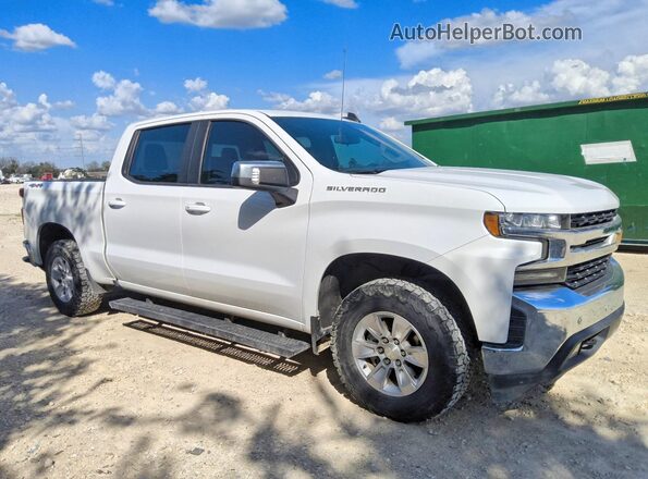 1GCUYDED6KZ325599 2019 CHEVROLET SILVERADO White წინა მარჯვენა