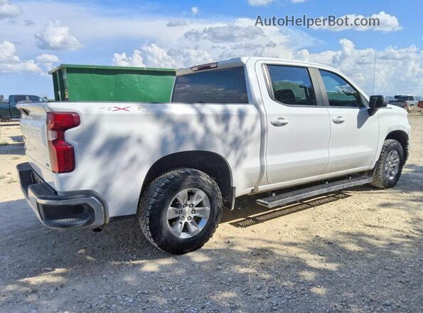1GCUYDED6KZ325599 2019 CHEVROLET SILVERADO White უკანა მარჯვენა