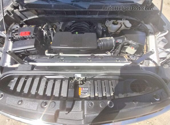 1GCUYDED6KZ325599 2019 CHEVROLET SILVERADO White უკანა სალონის ხედი