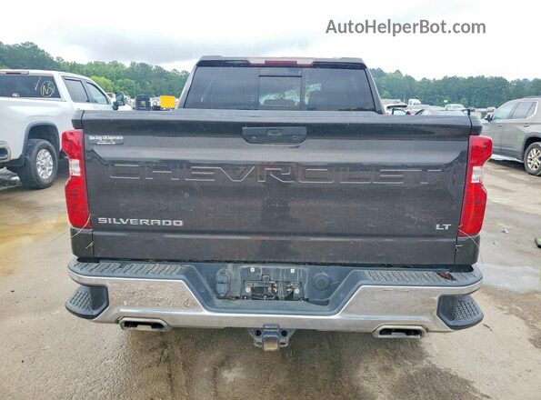 1GCUYDED6LZ175396 2020 CHEVROLET SILVERADO Черный Вид сзади