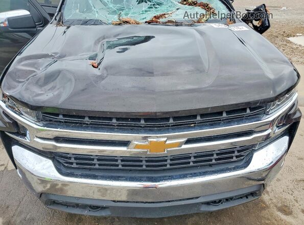 1GCUYDED6LZ175396 2020 CHEVROLET SILVERADO Черный Вид задней части салона