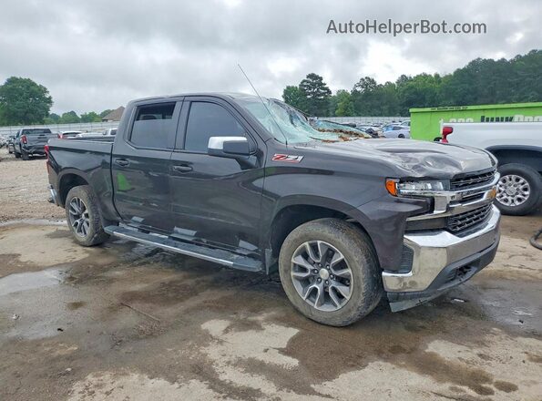 1GCUYDED6LZ175396 2020 CHEVROLET SILVERADO Черный Передняя правая четверть