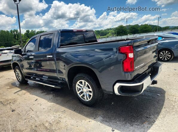 1GCUYDED8KZ129857 2019 CHEVROLET SILVERADO Gray Задня ліва чверть