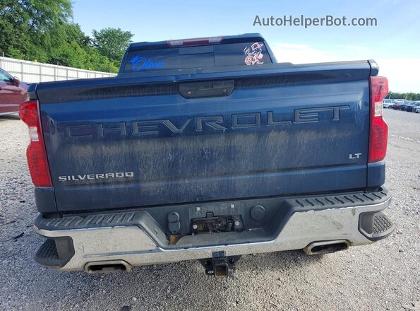 1GCUYDED9MZ355845 2021 CHEVROLET SILVERADO Blue Vista trasera