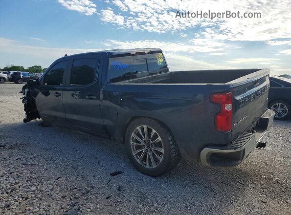 1GCUYDED9MZ355845 2021 CHEVROLET SILVERADO Blue Trasero izquierdo