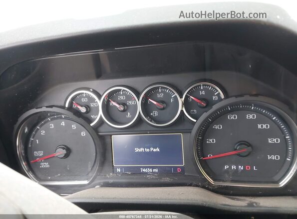 1GCUYDEDXKZ339070 2019 CHEVROLET SILVERADO Красный Вид задних сидений