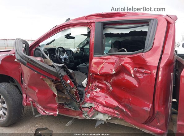 1GCUYDEDXKZ339070 2019 CHEVROLET SILVERADO Красный Панорамный вид салона 360°