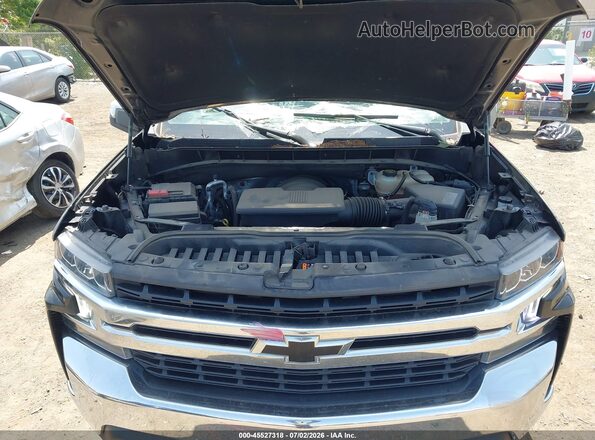 1GCUYDEDXMZ411422 2021 CHEVROLET SILVERADO Black Հետևի տեսք