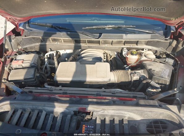 1GCUYEED0MZ139422 2021 CHEVROLET SILVERADO Red უკანა ხედი