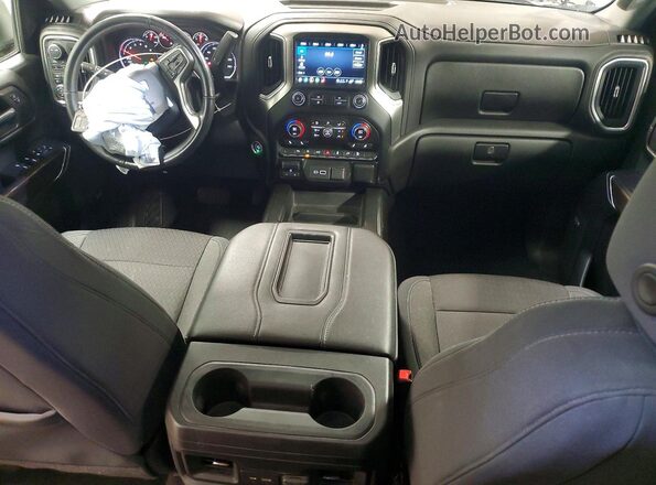 1GCUYEED0MZ271810 2021 CHEVROLET SILVERADO White Widok deski rozdzielczej
