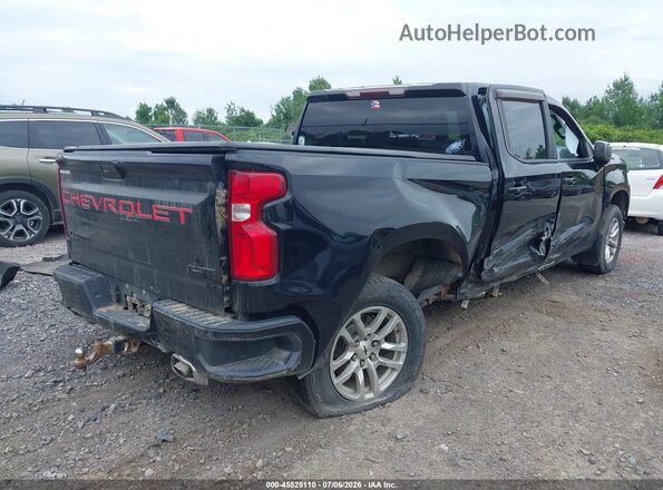 1GCUYEED1KZ106927 2019 CHEVROLET SILVERADO Black Trasero derecho